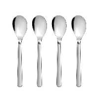 قاشق چای خوری ایکیا مدل FORNUFT بسته 4 عددی