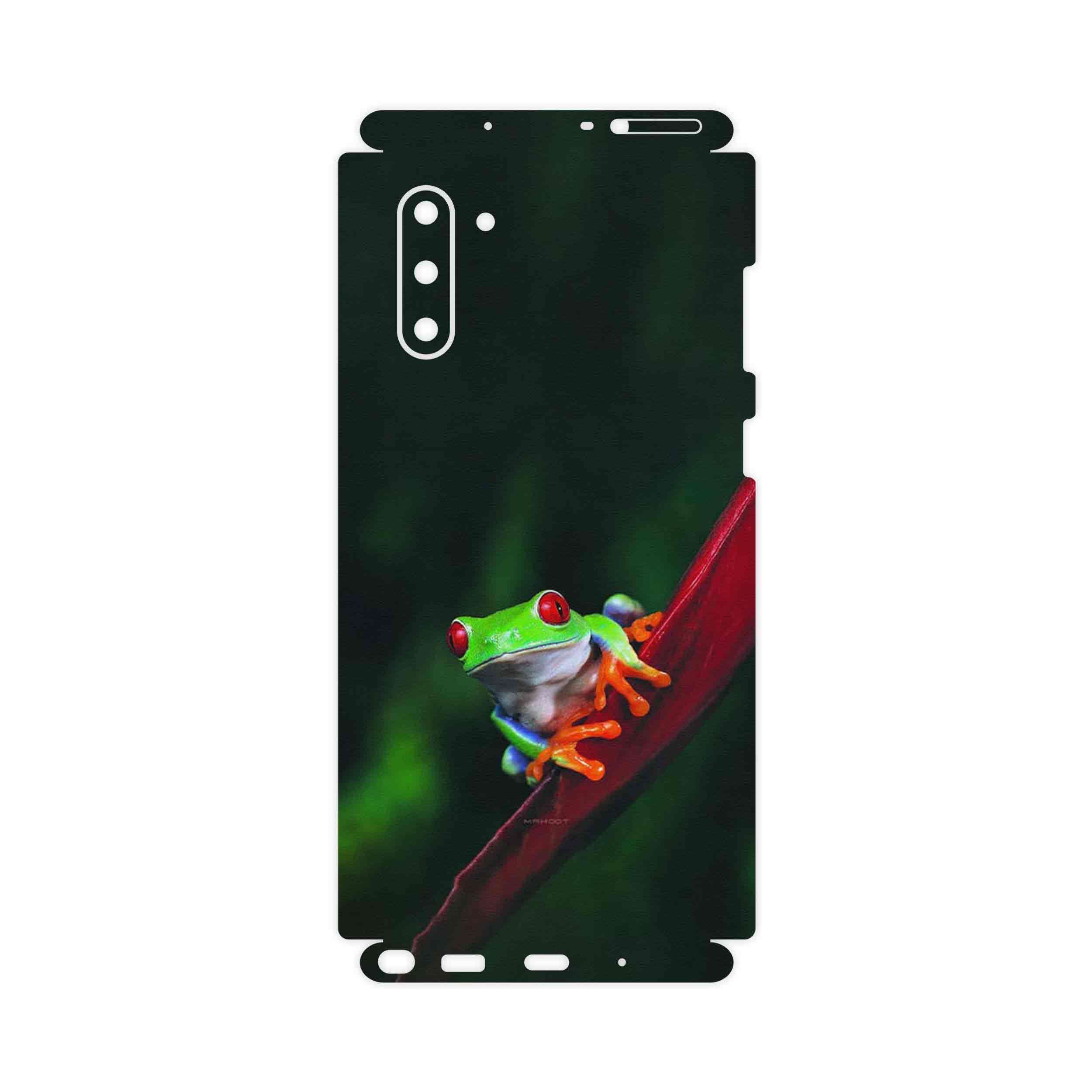 برچسب پوششی ماهوت مدل Frog-FullSkin مناسب برای گوشی موبایل سامسونگ Galaxy Note 10