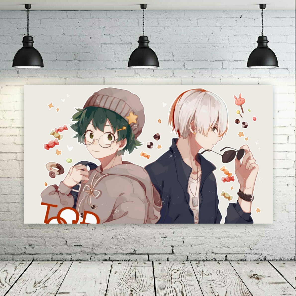 تابلو شاسی طرح انیمه آکادمی قهرمان من مدل SDT4719