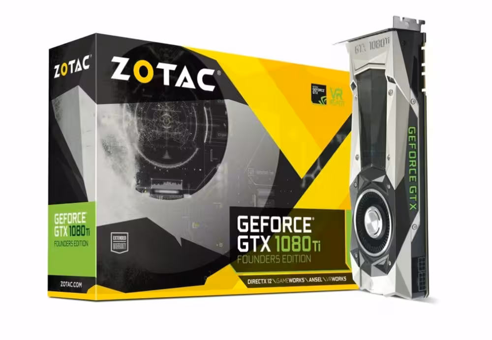 کارت گرافیک زوتاک ZOTAC GTX 1080 Ti Founders Edition