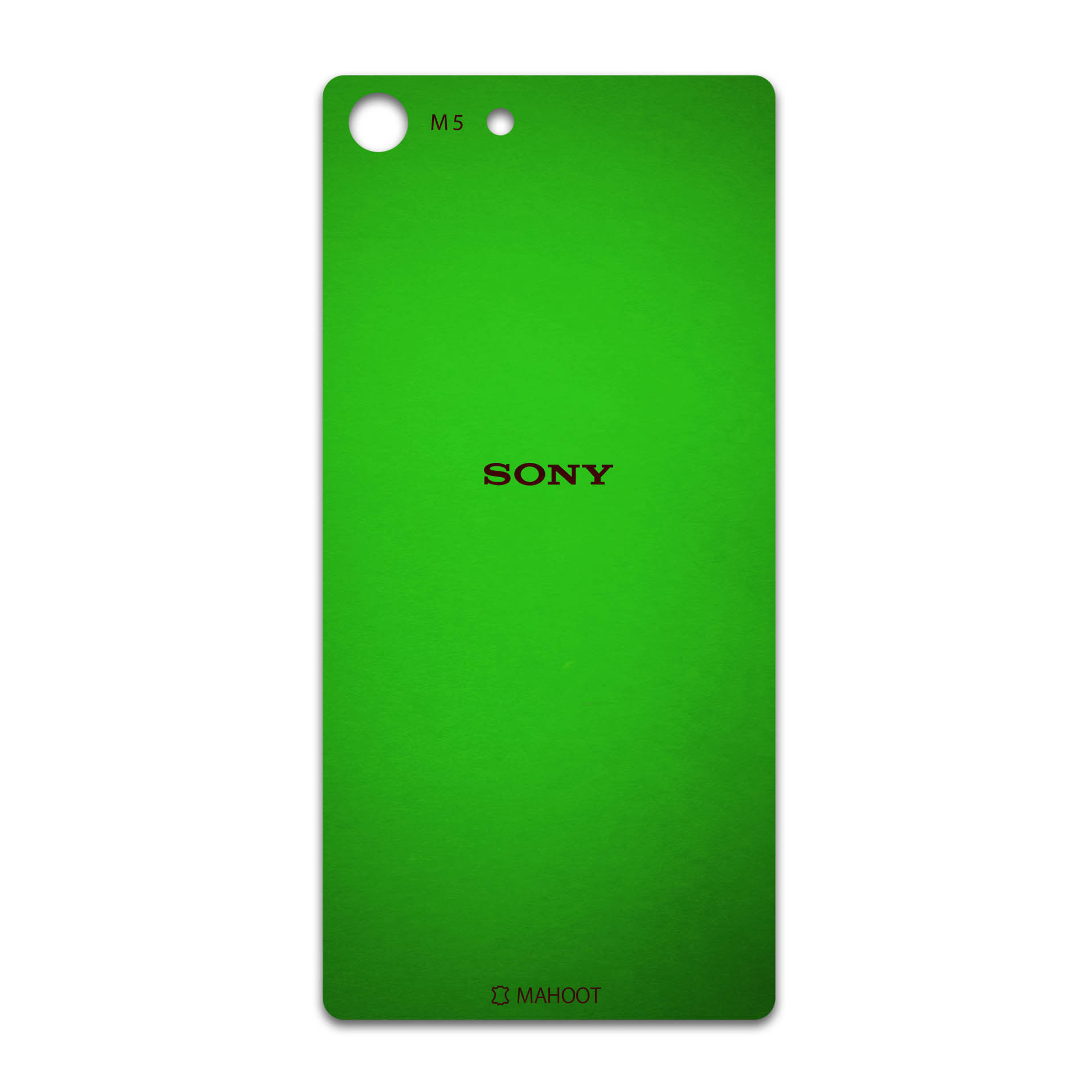 برچسب پوششی ماهوت مدل Metallic-Green مناسب برای گوشی موبایل سونی Xperia M5