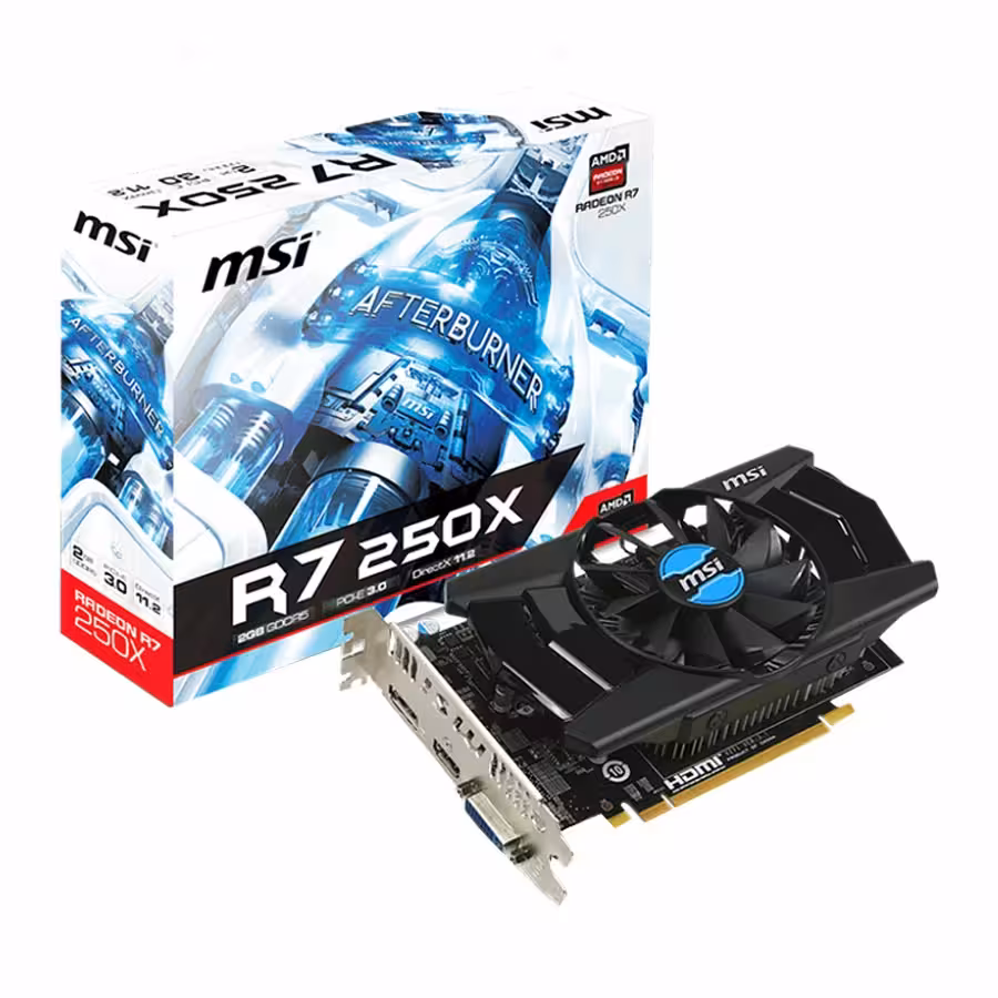 کارت گرافیک ام اس آی R7 250X 2GB GDDR5