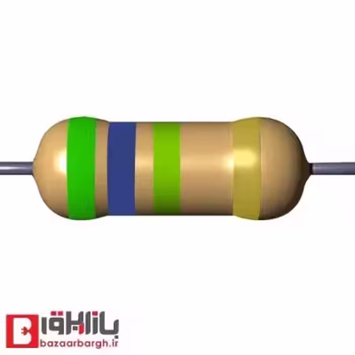 مقاومت 5.6 مگا اهم 1/4 وات 5 درصد
