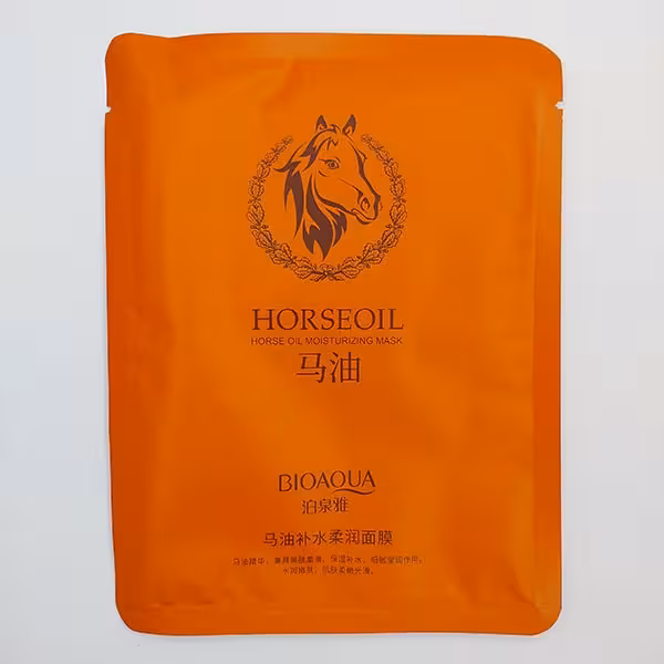 ماسک صورت ورقه ای روغن اسب 30 گرم BIOAOUA کد91270