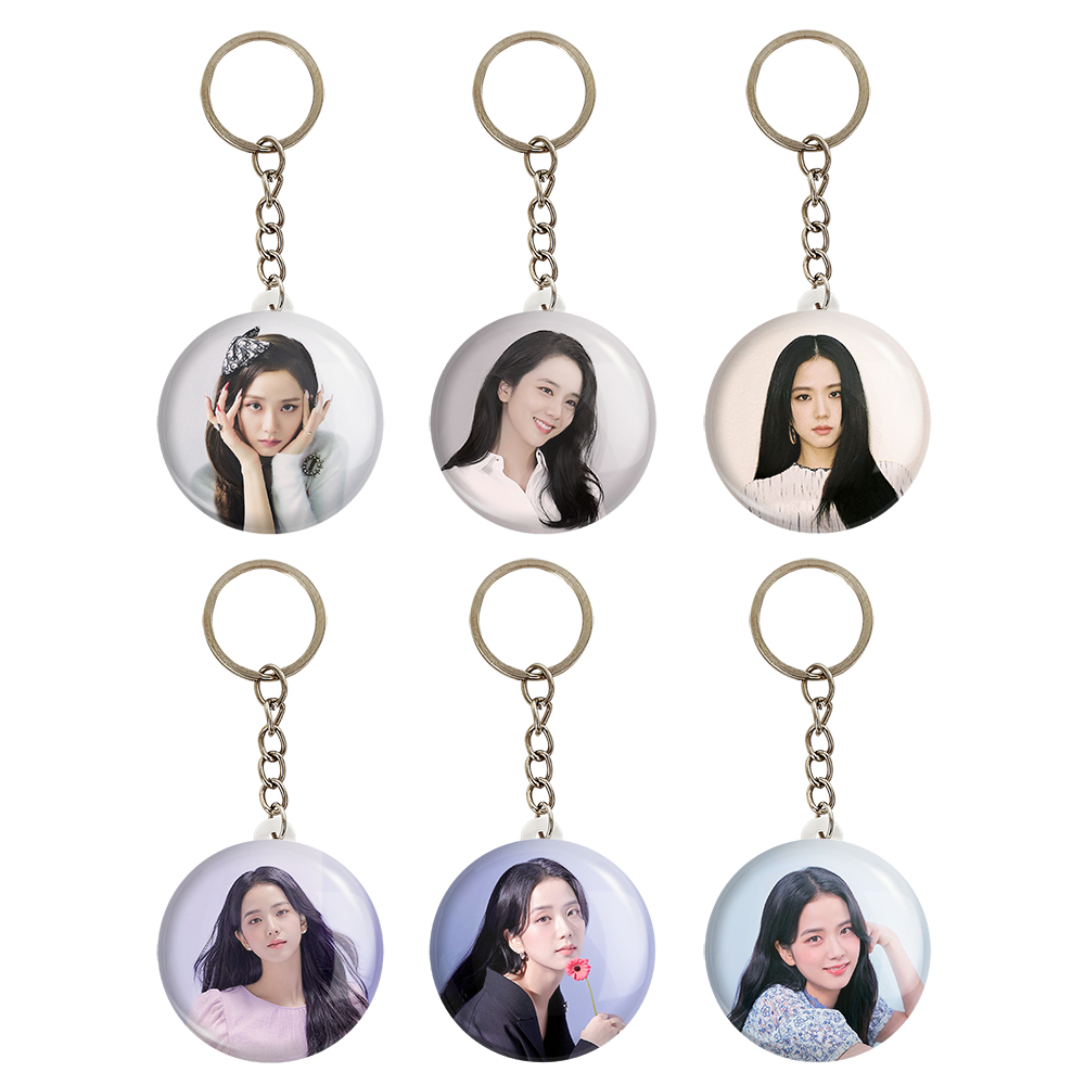 جاکلیدی خندالو مدل جیسو بلک پینک کد 682A مجموعه 6 عددی