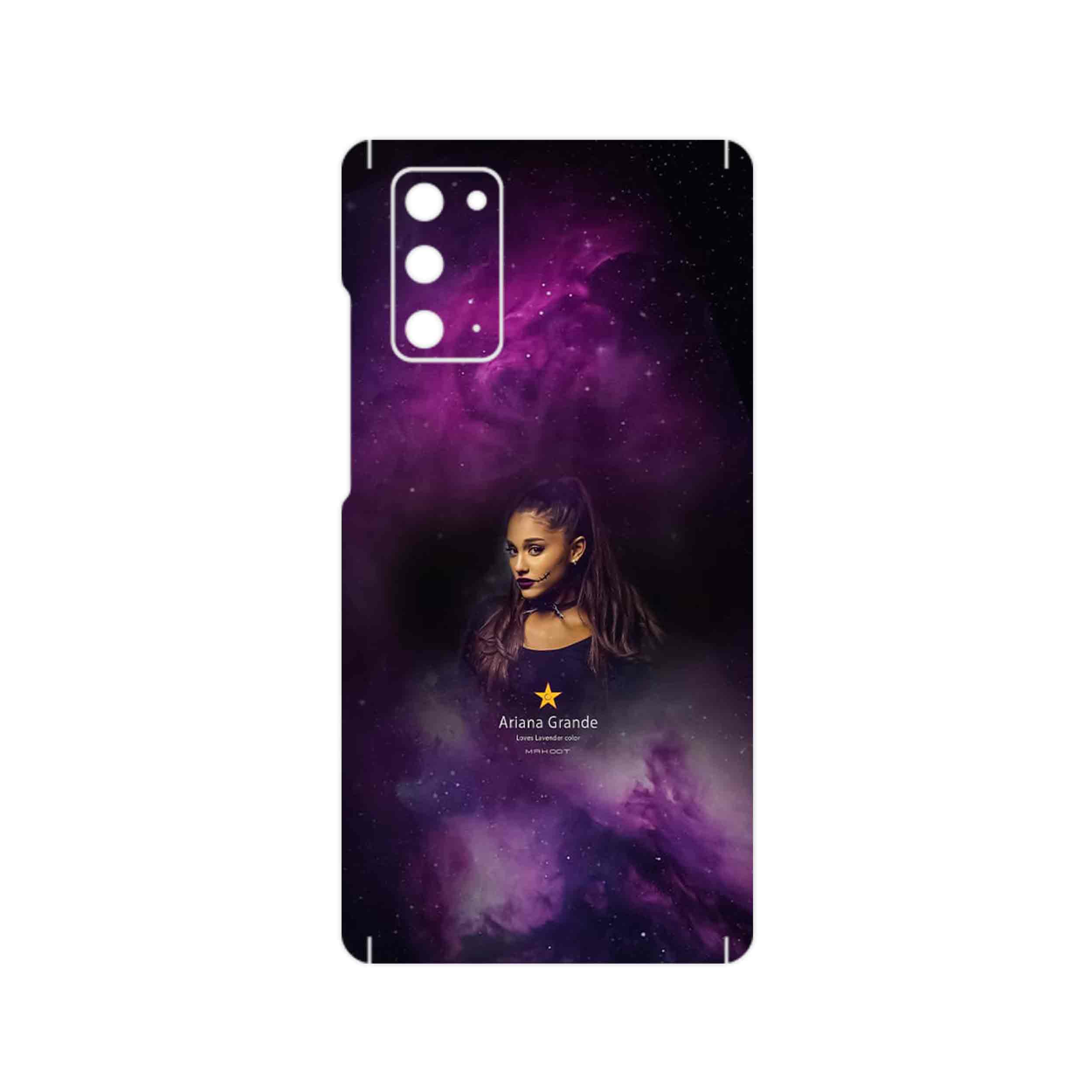 برچسب پوششی ماهوت مدل Ariana Grande مناسب برای گوشی موبایل سامسونگ Galaxy Note 20