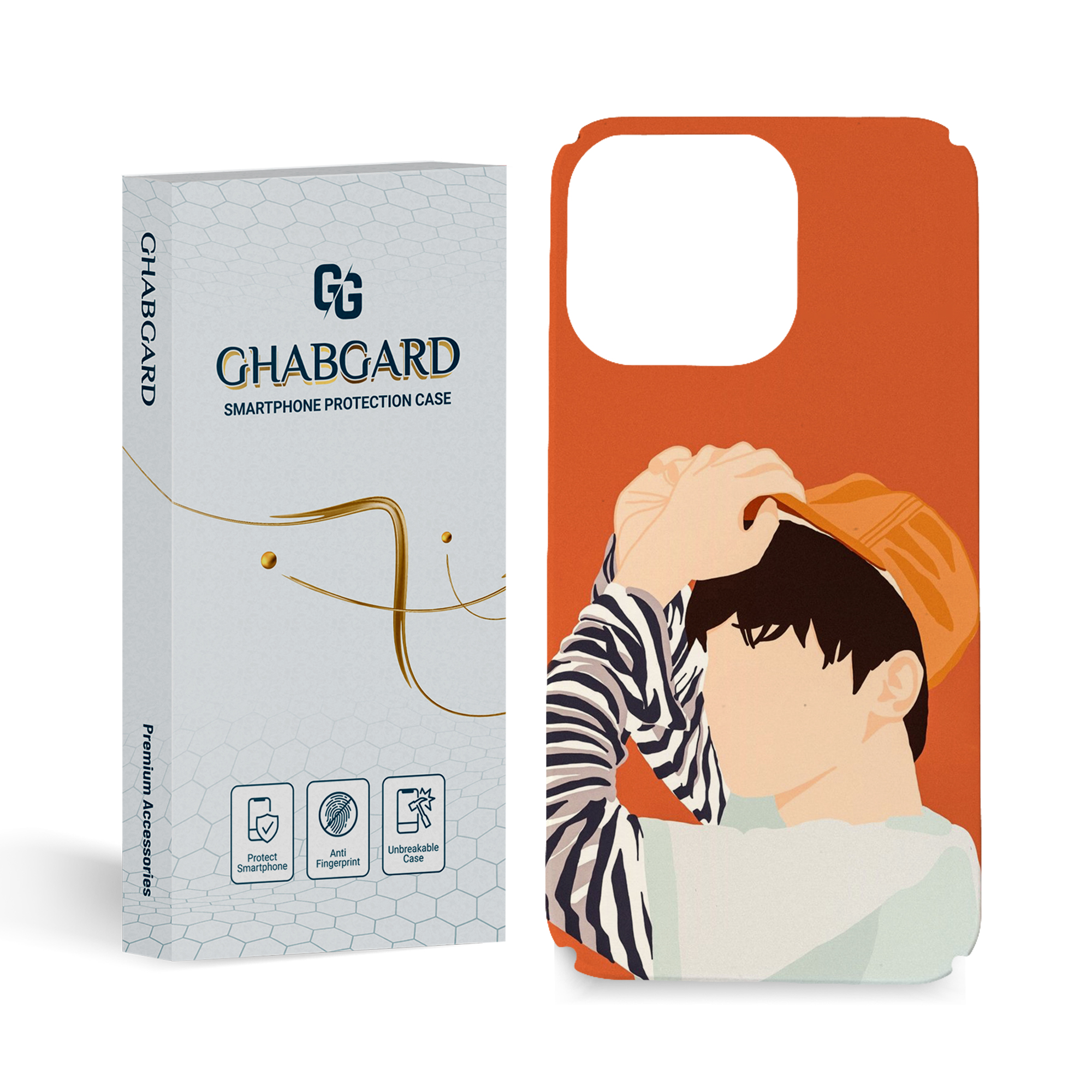 کاور قاب گارد مدل پسرانه مناسب برای گوشی موبایل اپل iphone 13 pro