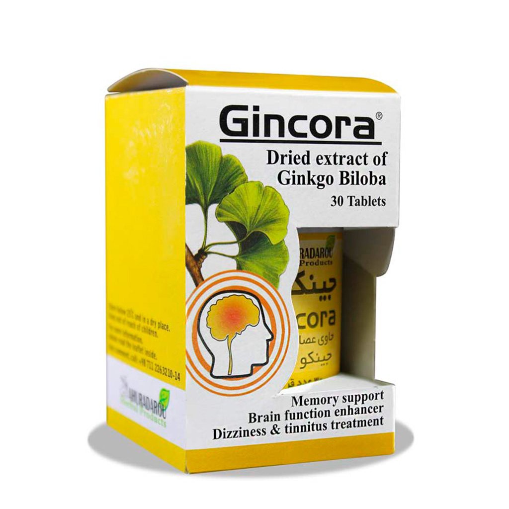 ترکیب گیاهی جینکورا تقویت عملکرد مغز و حافظه