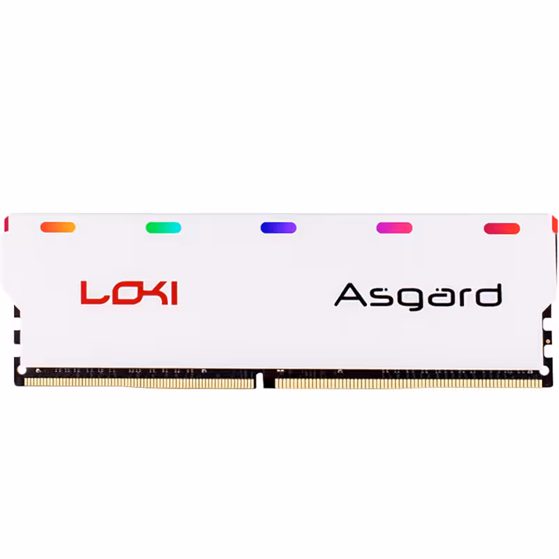 رم آسگارد سری LOKI W1 RGB با حافظه 8 گیگابایت و فرکانس 2666 مگاهرتز