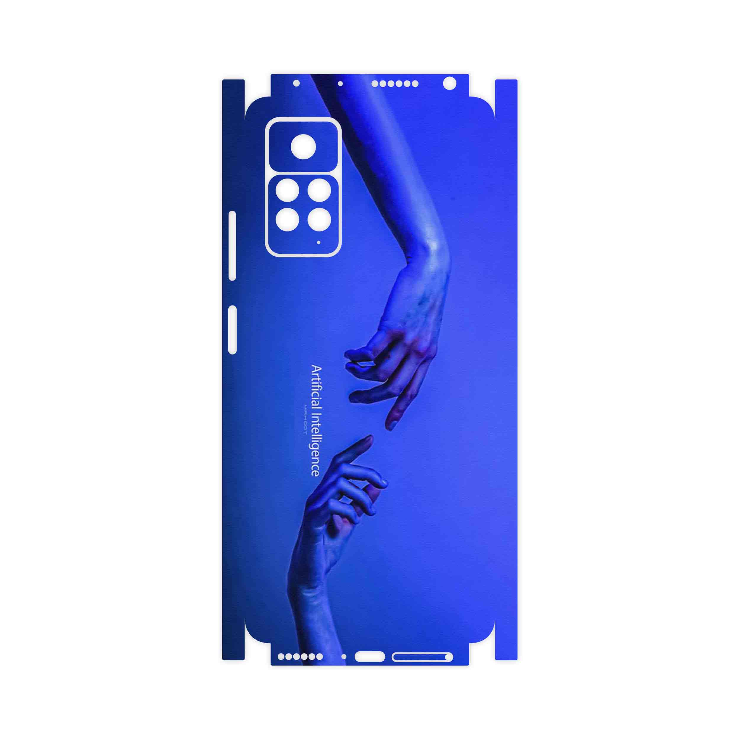 برچسب پوششی ماهوت مدل Artificial intelligence 1-FullSkin مناسب برای گوشی موبایل شیائومی Redmi Note 11 Pro 5G