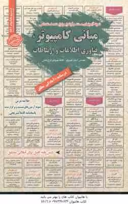 مبانی کامپیوتر فناوری اطلاعات و ارتباطات ( آرمان کهریزی – فائقه بهبودی فرخ بخش )