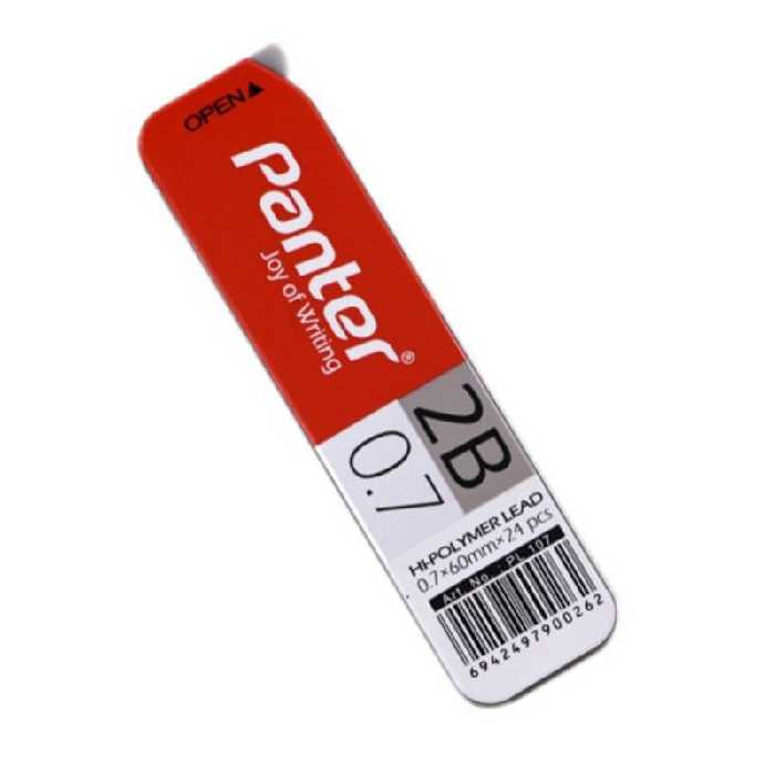 مغز مداد 7 دهم پنتر panter درجه سختی 2B بسیار باکیفیت