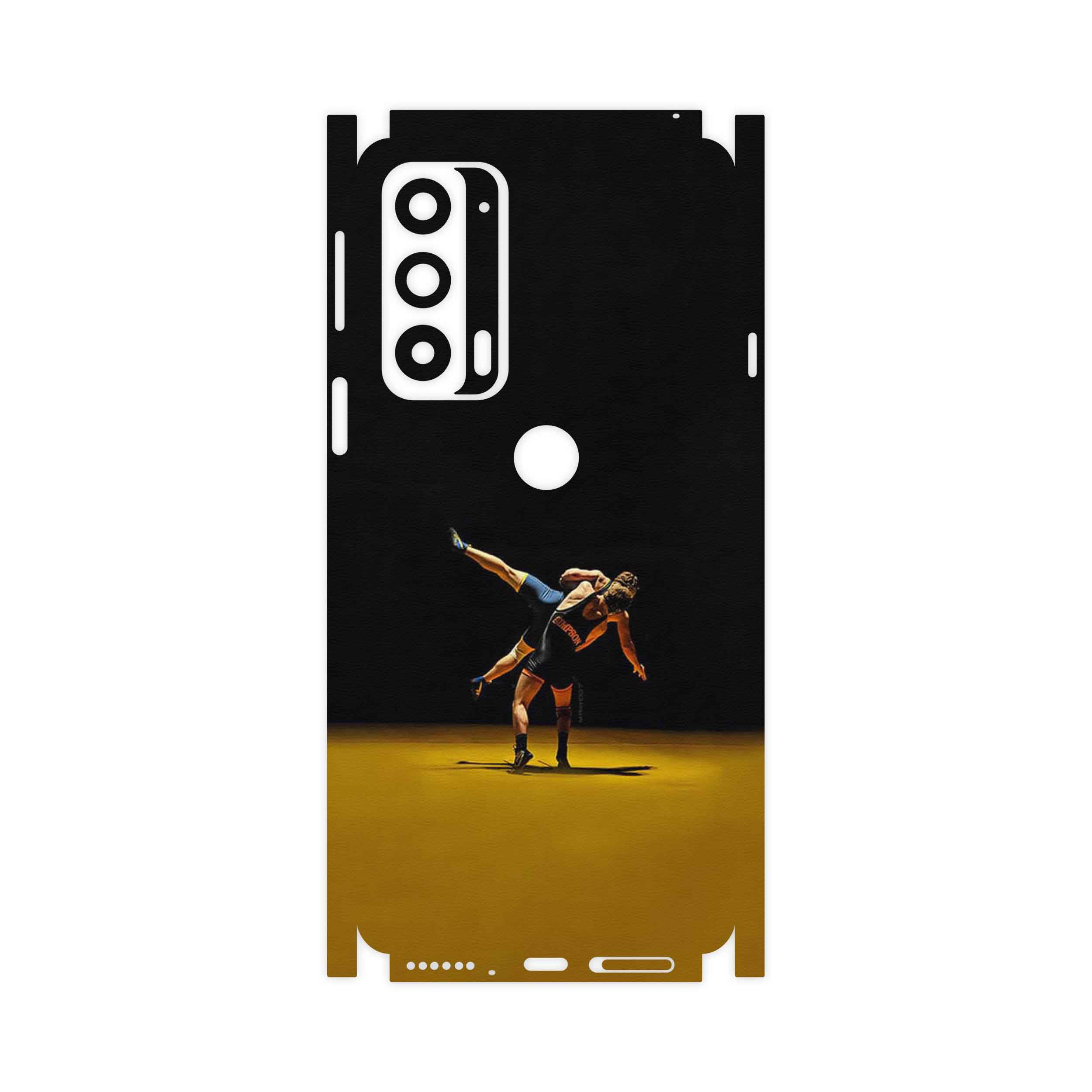 برچسب پوششی ماهوت مدل Wrestling-FullSkin مناسب برای گوشی موبایل موتورولا Edge 20