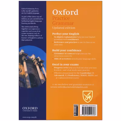 کتاب Oxford Practice Grammar Advanced اثر George Yule انتشارات جنگل 