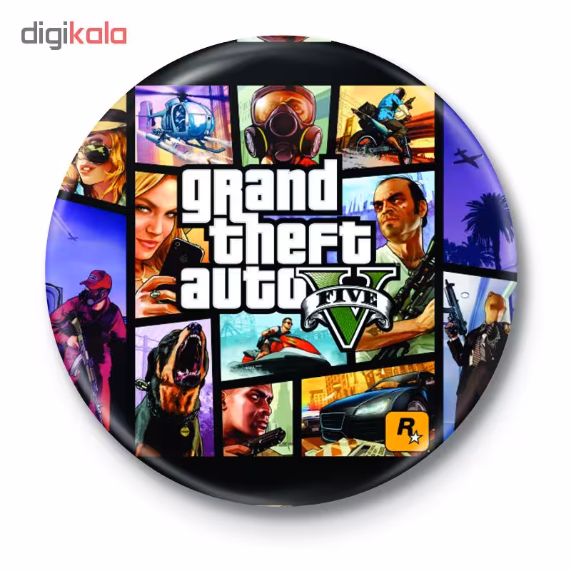 پیکسل طرح GTA V کد 31.22