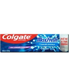 کول گیت خمیر دندان 100 میل مدل مکس فرش آبی MAX FRESH COOL MINT