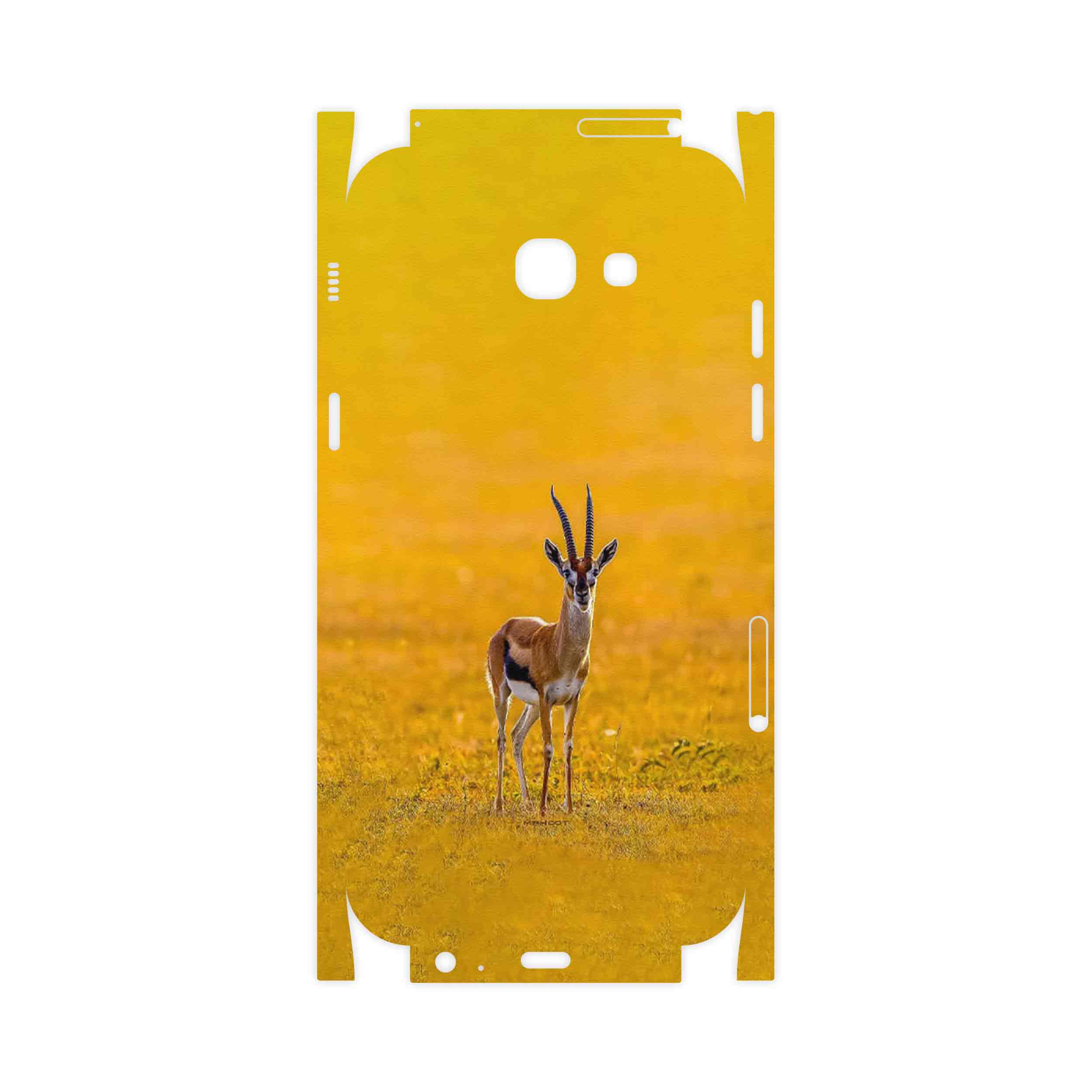 برچسب پوششی ماهوت مدل Gazelle-FullSkin مناسب برای گوشی موبایل سامسونگ Galaxy A5 2017