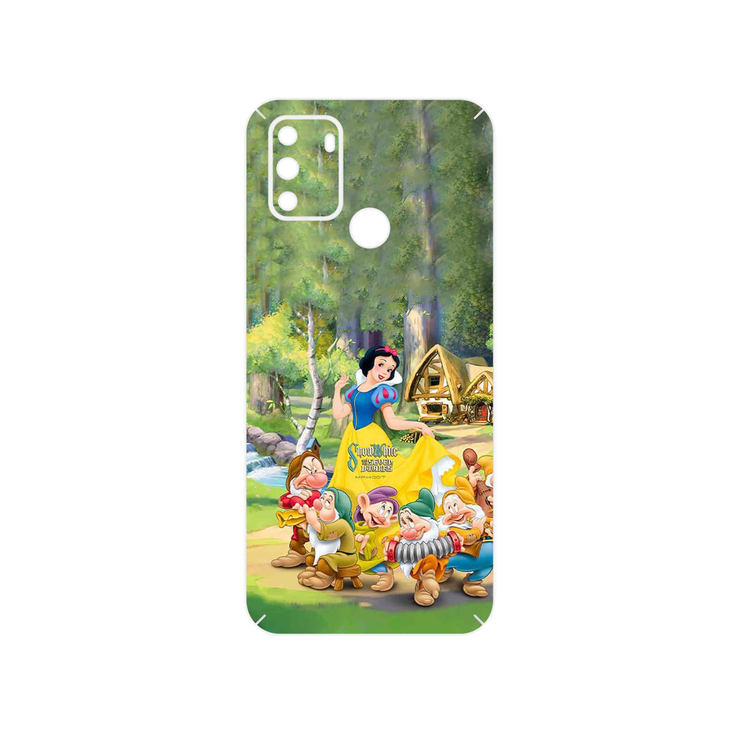 برچسب پوششی ماهوت مدل Snow White مناسب برای گوشی موبایل جی پلاس S10 2022