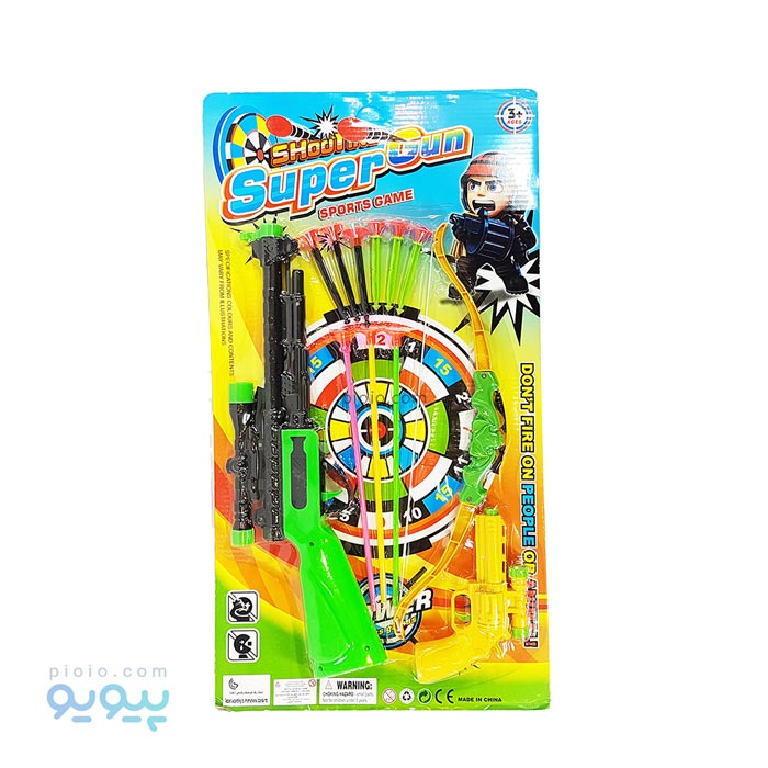 تفنگ و تیرکمان مدل Super Gun