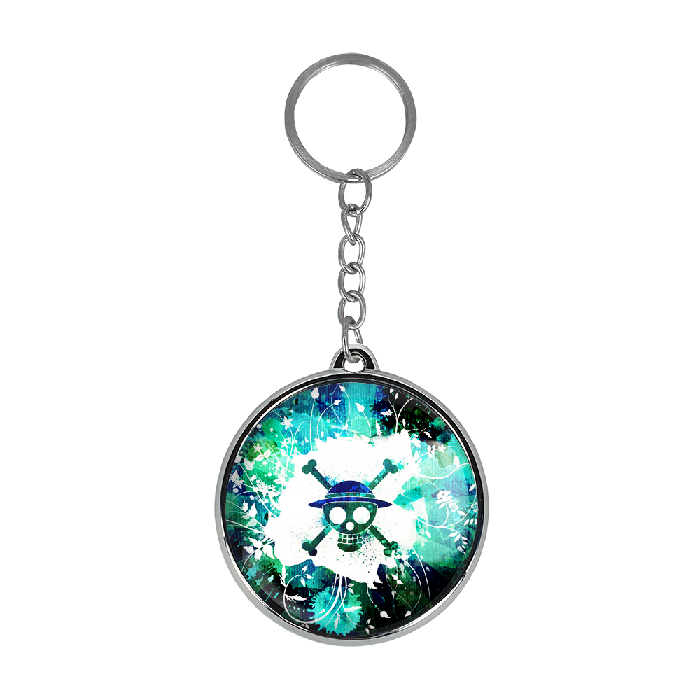 جاکلیدی خندالو طرح رورونا زورو و کلاه حصیری ها انیمه وان پیس مدل دوطرفه کد 1142011419