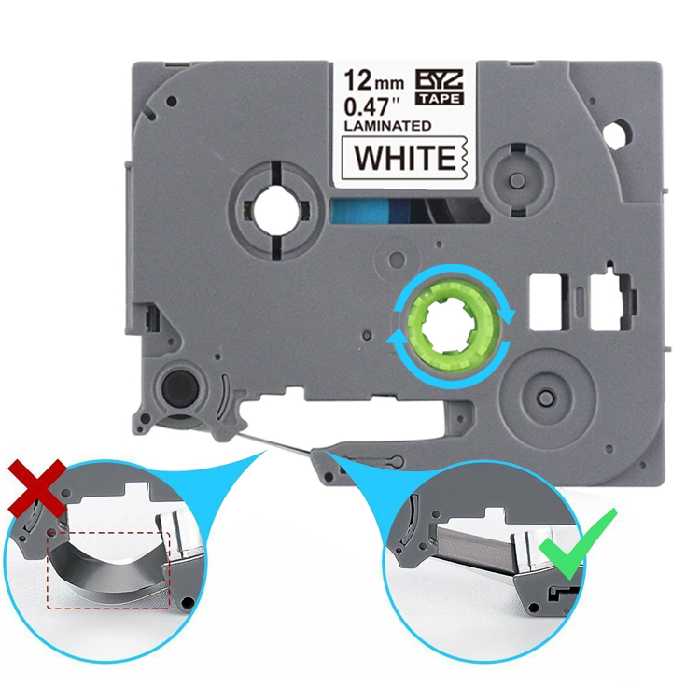 کاست پرینتر لیبل زن مدل TZc-231 بسته 2 عددی