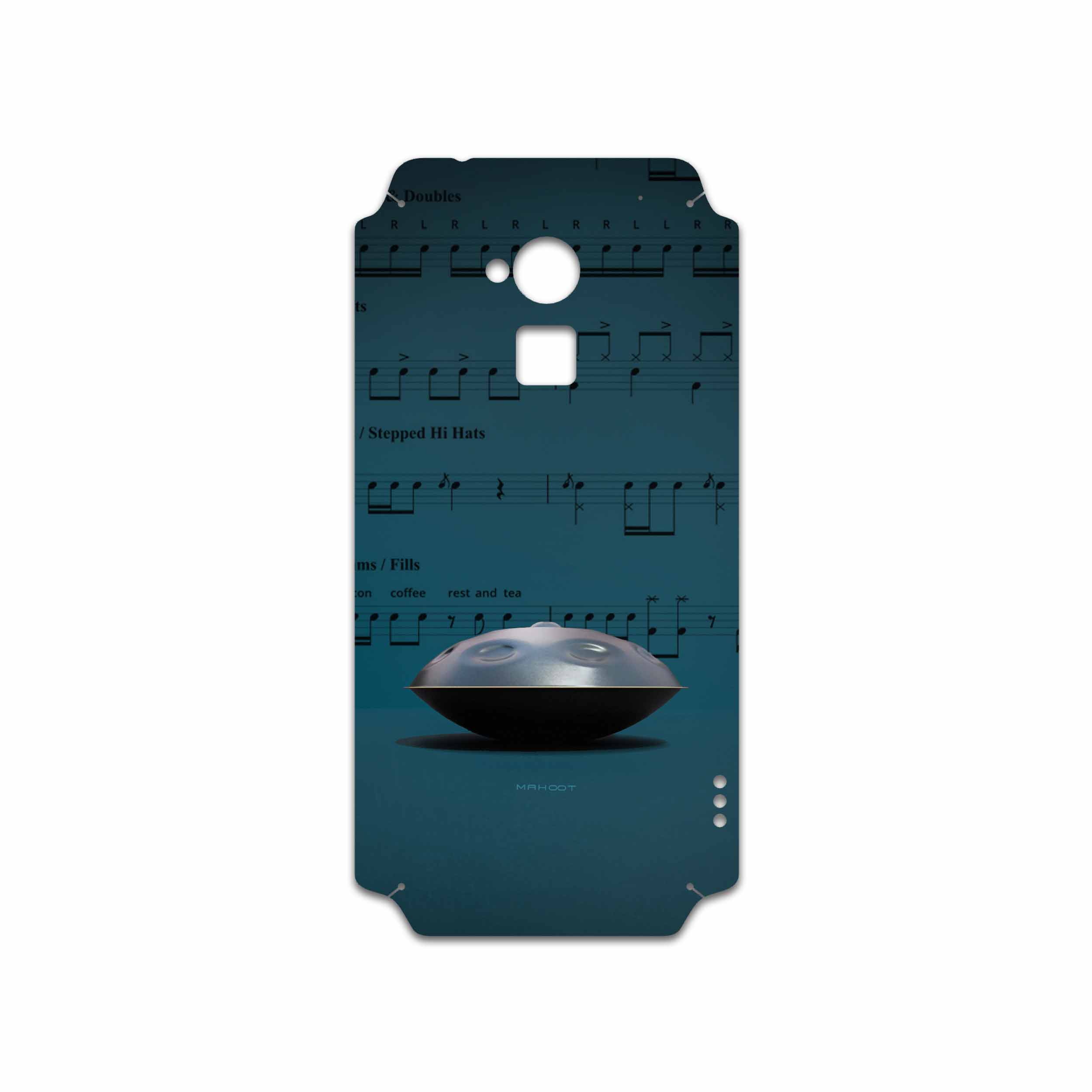 برچسب پوششی ماهوت مدل Hang Instrument مناسب برای گوشی موبایل اچ تی سی One Max