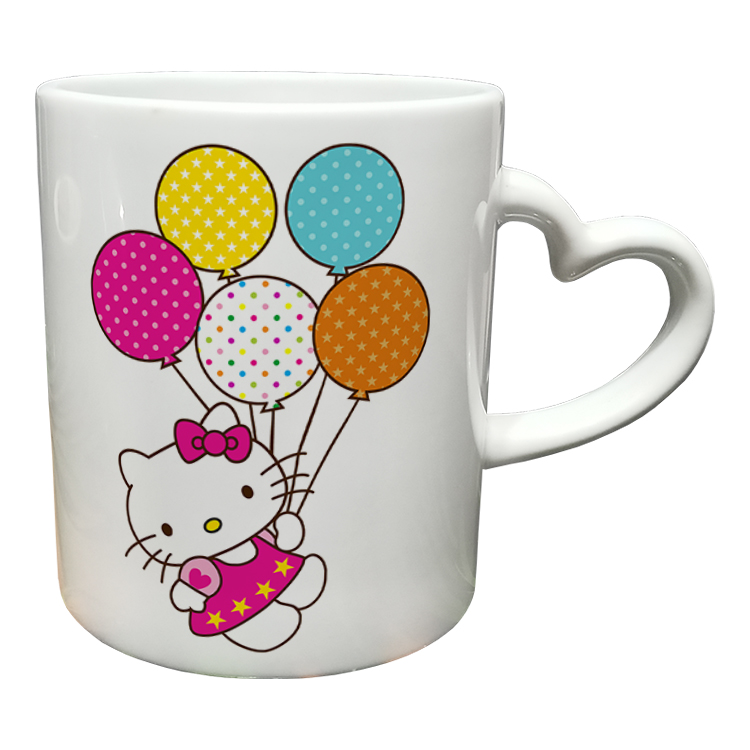 ماگ مدل دسته قلبی طرح کیتی کد 85