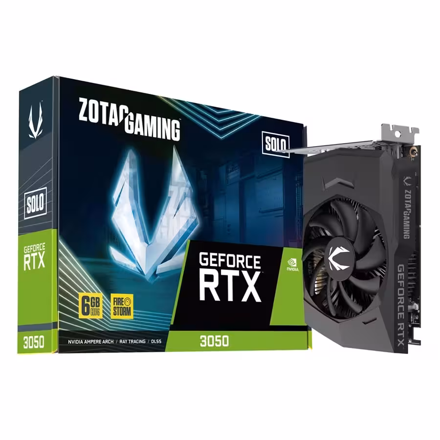 کارت گرافیک زوتک مدل GAMING GeForce RTX 3050 6GB GDDR6 Solo