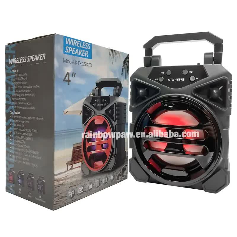 اسپیکر  بلوتوثی  قابل حمل 4  اینچی  ktx 1587b 