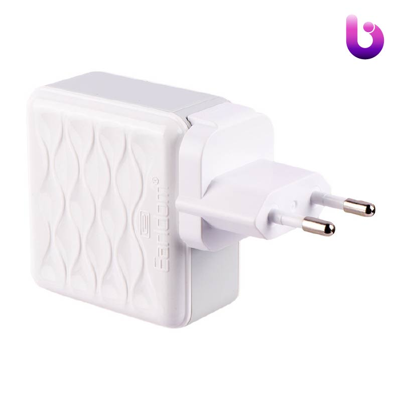 کلگی فست شارژ Earldom ES-EU22 3Port 3.4A 17W