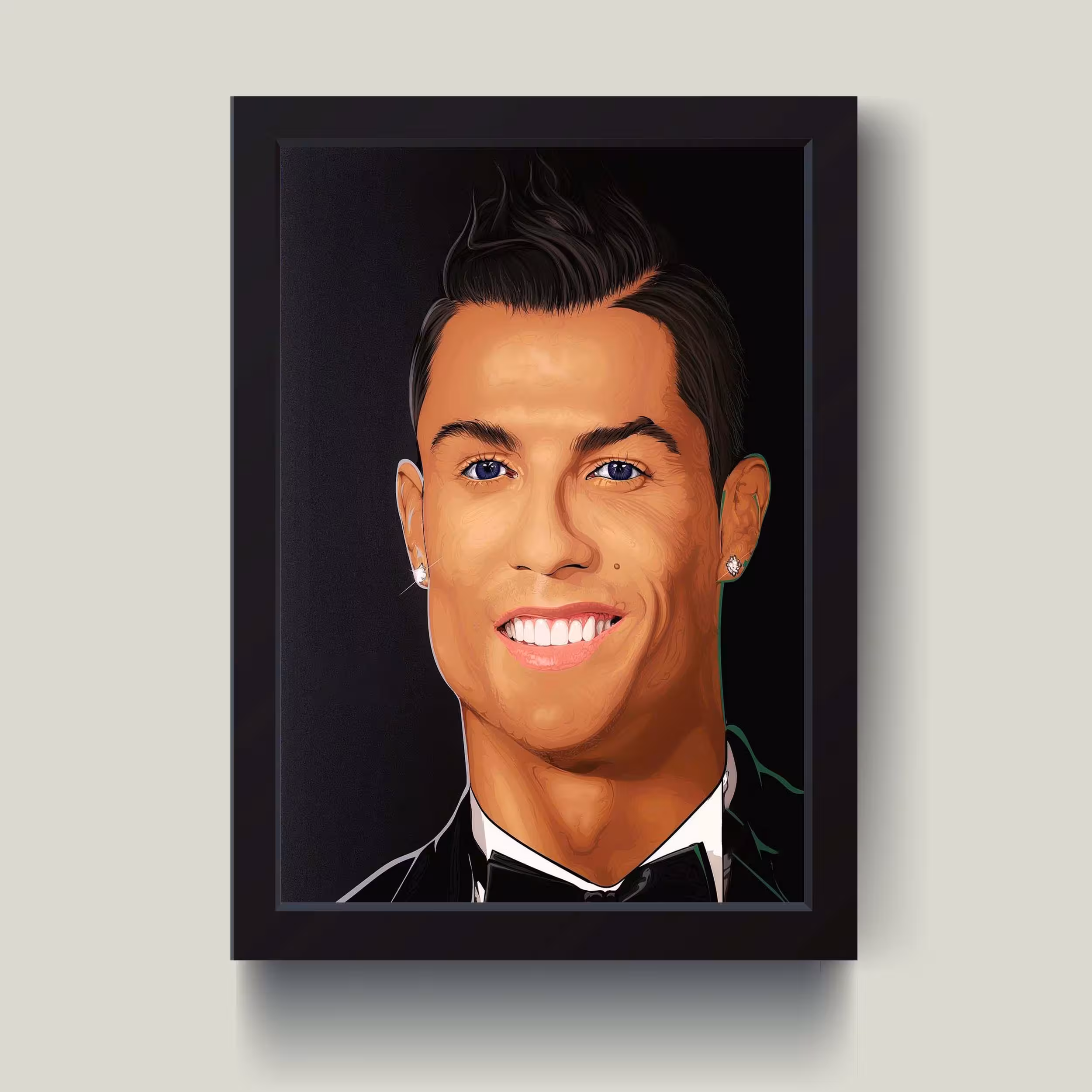 تابلو مدل رونالدو CR7 کد m2421-b