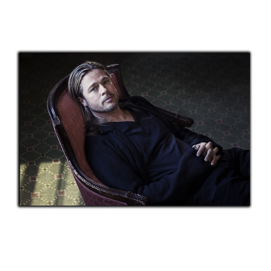 تابلو شاسی بکلیت طرح بازیگر هالیوود برد پیت مدل SH-S3987