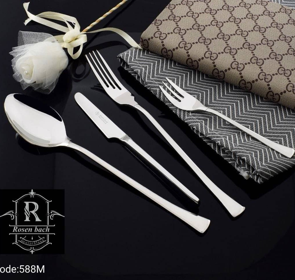 سرویس قاشق و چنگال 30 نفره رزنباخ آلمان با گارانتی مادام العمر