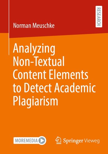 خرید و دانلود نسخه کامل کتاب Analyzing Non-Textual Content Elements to Detect Academic Plagiarism