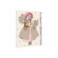 دفتر سیمی سایز A4 کد 14 برند مستر نوت