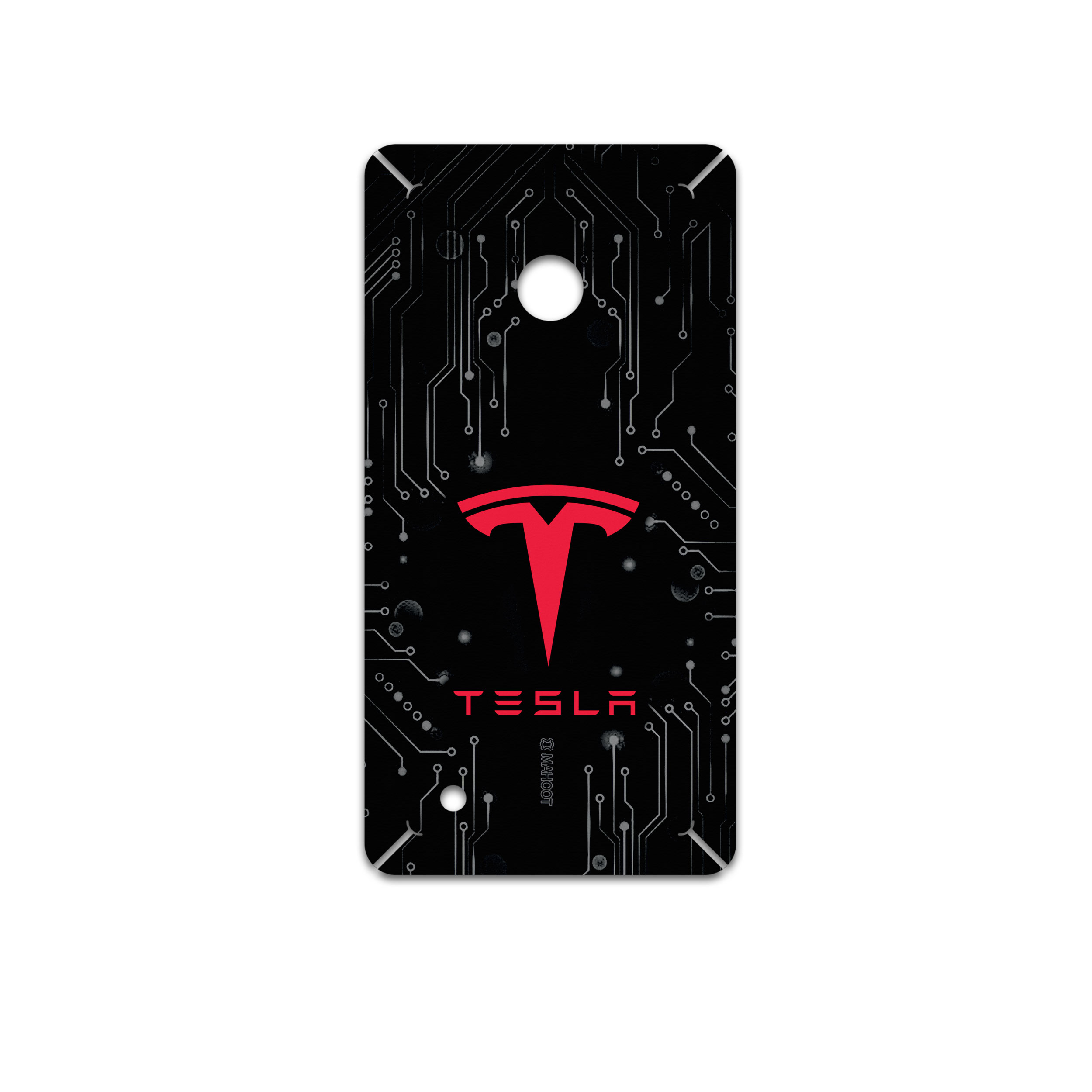 برچسب پوششی ماهوت مدل TESLA-Motors مناسب برای گوشی موبایل نوکیا Lumia 530