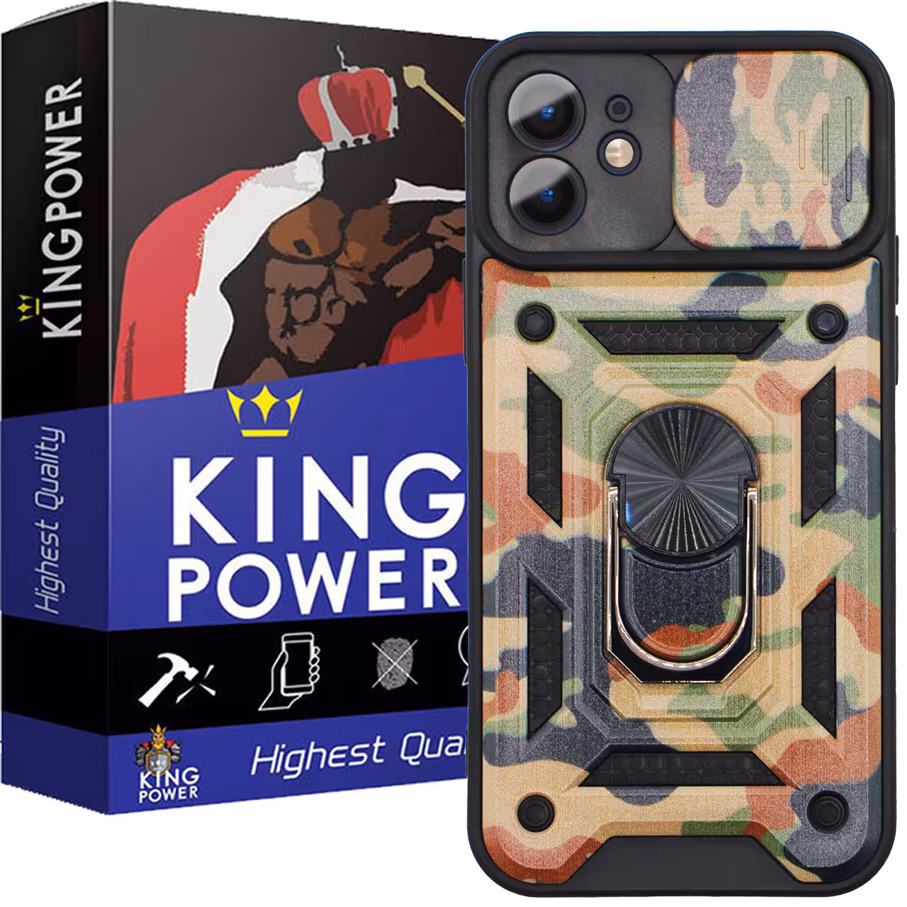 کاور کینگ پاور مدل AK27 مناسب برای گوشی موبایل اپل iPhone 12