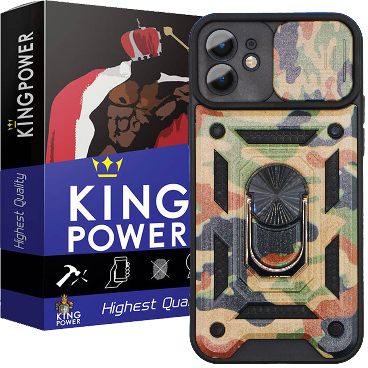 کاور کینگ پاور مدل AK27 مناسب برای گوشی موبایل اپل iPhone 12