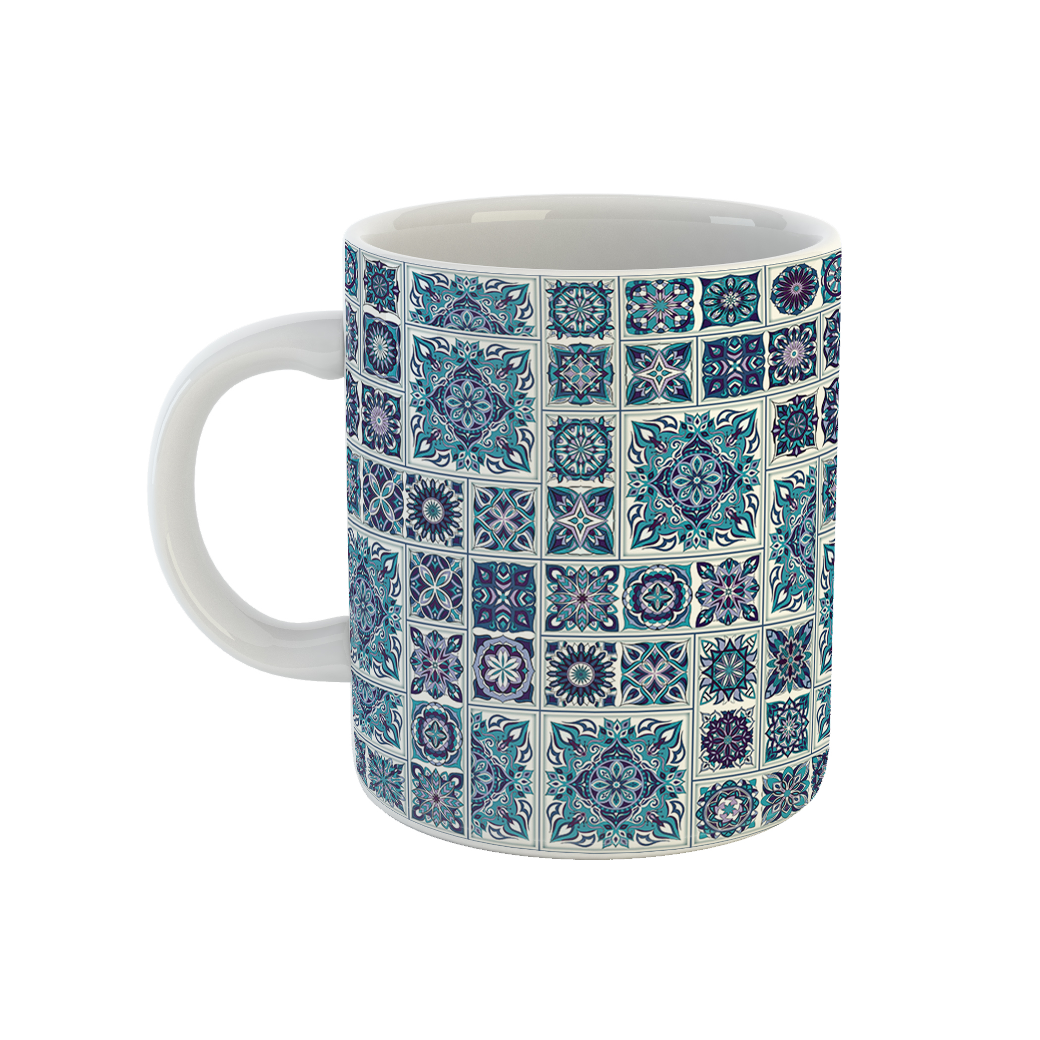 ماگ طرح گل های ریز مدل AL