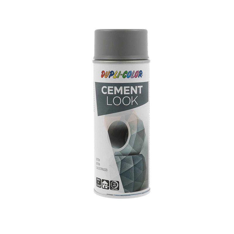 اسپری رنگ سیمان خاکستری تیره دوپلی کالر مدل CEMENT حجم 400 میلی لیتر