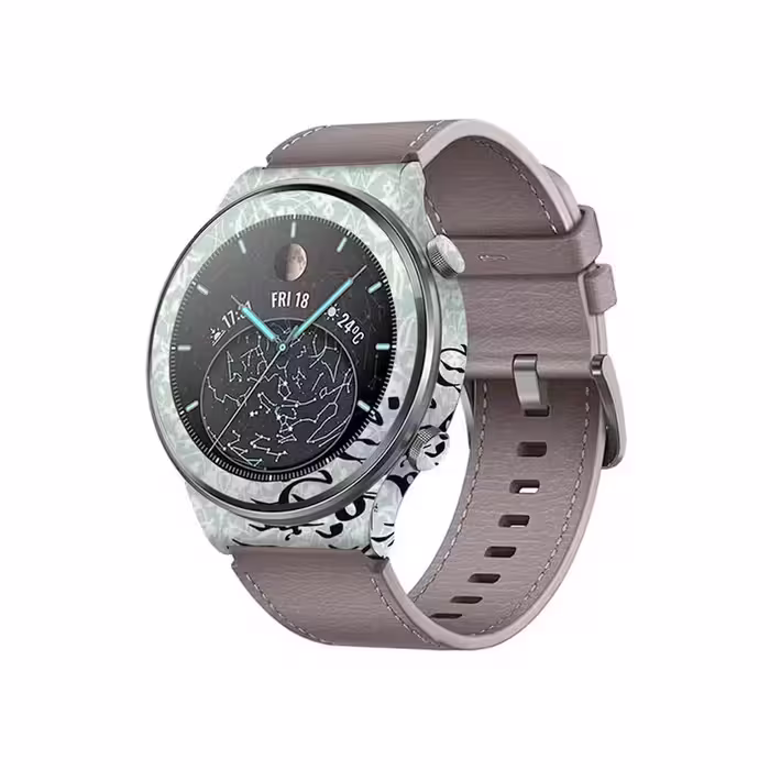 برچسب ماهوت طرح Nastaliq-3 مناسب برای ساعت هوشمند هوآوی Watch GT 2 Pro | کالا برتری
