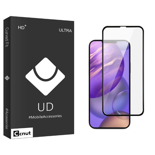 محافظ صفحه نمایش کوکونات مدل UD Black مناسب برای گوشی موبایل اپل iPhone 12 promax | کالا برتری