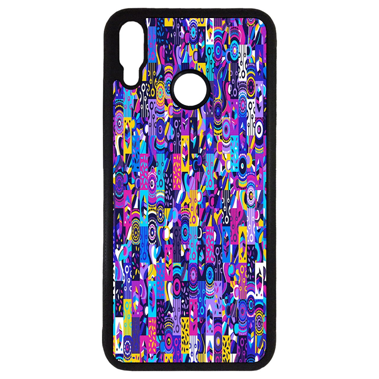 کاور طرح رنگارنگ کد 110646 مناسب برای گوشی موبایل سامسونگ galaxy a40