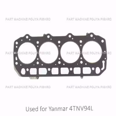 واشر سر سیلندر فلزی لیفتراک یانمار مدل Yanmar 4TNV94L