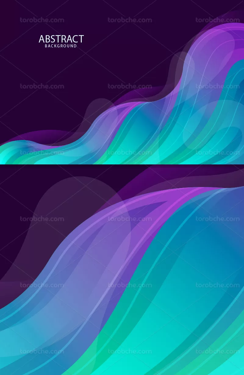 وکتور پس زمینه بنفش انتزاعی | گرافیک با طعم تربچه