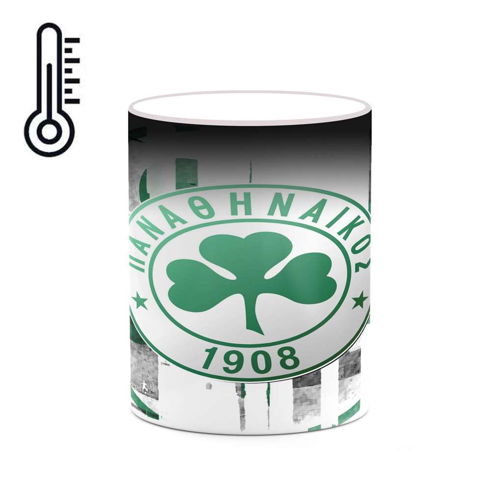 ماگ حرارتی کاکتی طرح تیم Panathinaikos مدل mgh19769