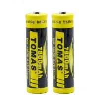 باطری لیتیوم-یون قابل شارژ توماس کد cmp.INR18650 ظرفیت 7800 میلی آمپرساعت
(بسته دوتایی)
