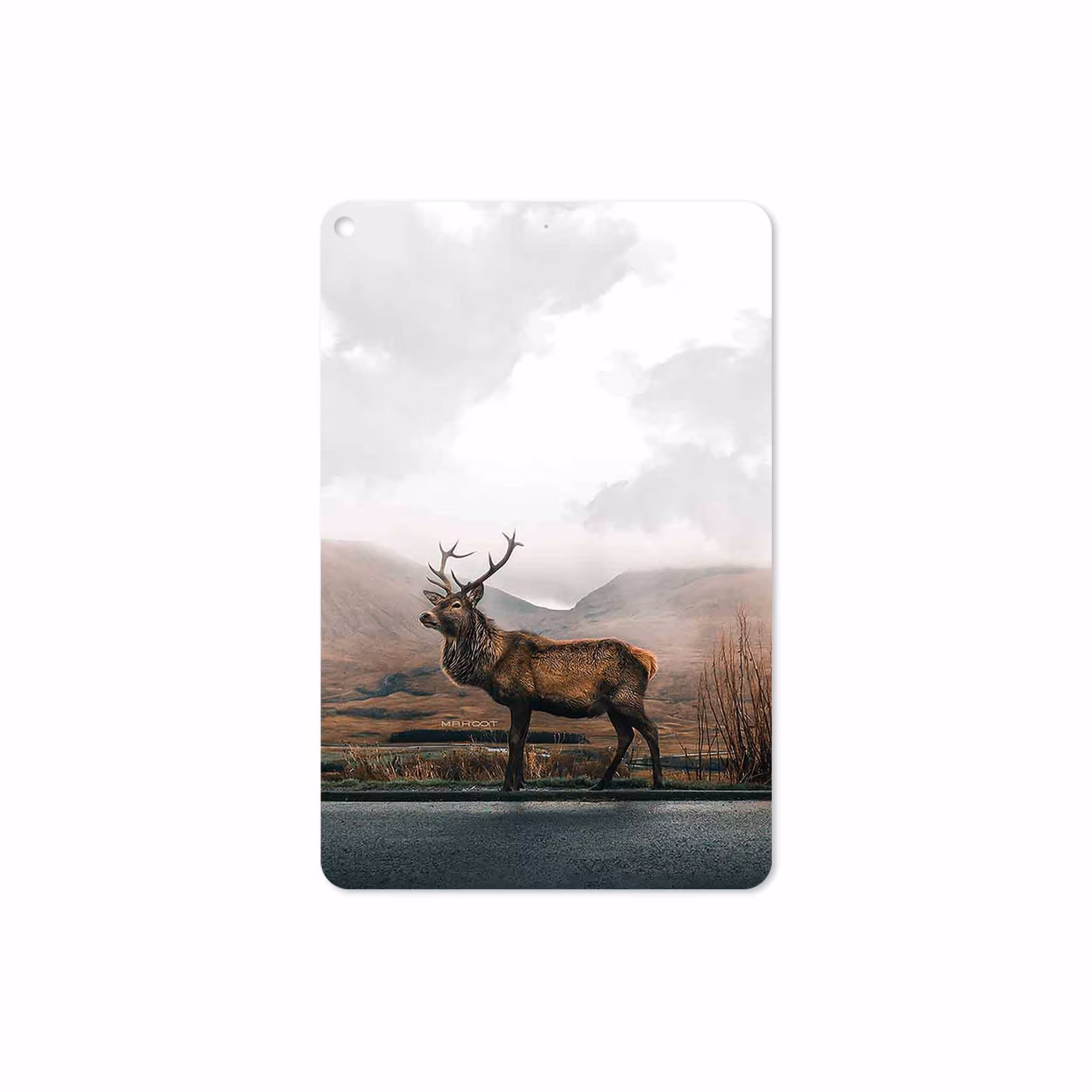 برچسب پوششی ماهوت مدل Horned Deer مناسب برای تبلت اپل iPad mini (GEN 5) 2019 A2133