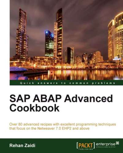 خرید و دانلود نسخه کامل کتاب SAP ABAP Advanced cookbook