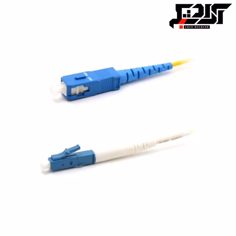 پچ کورد 5 متری فیبر نوری SC-LC Simplex single-mode